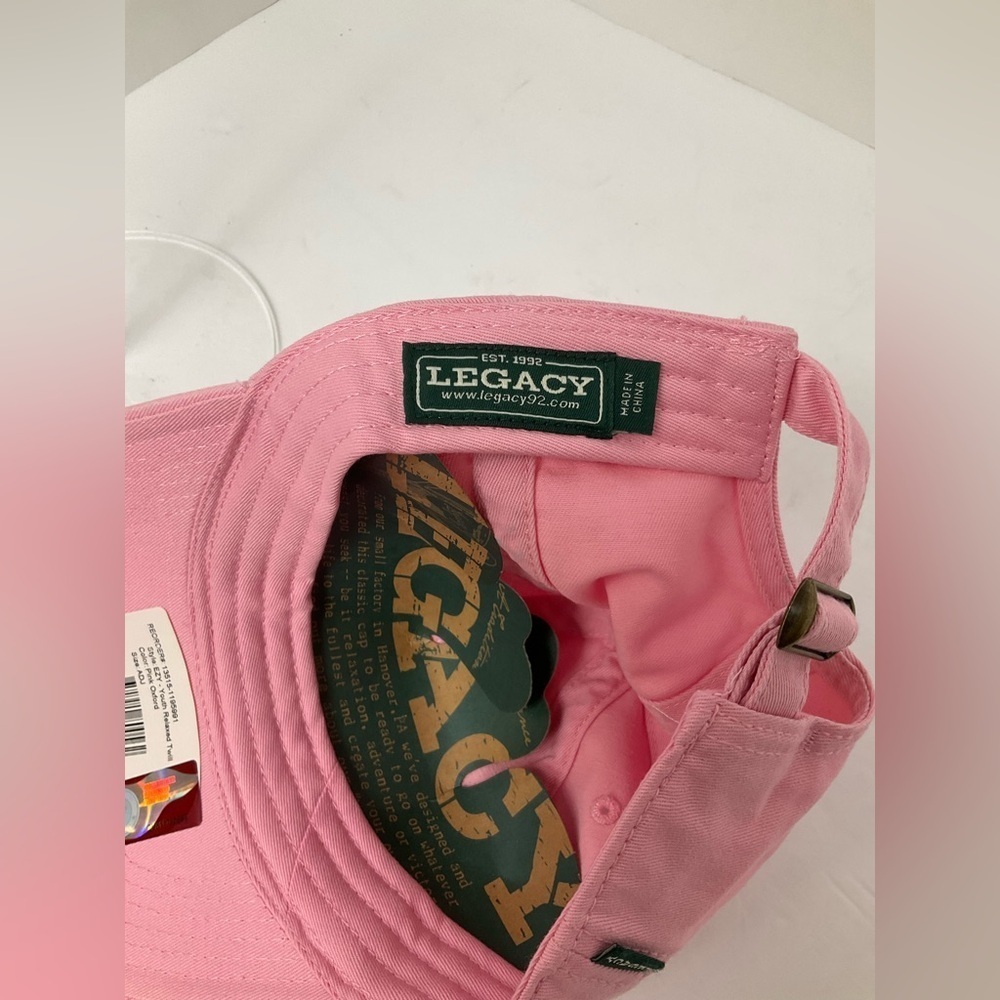 LEGACY Xavier U HBCU Light Pink Baseball Hat NWT Cotton Dad Cap Youth Adjustable - Picture 9 of 11